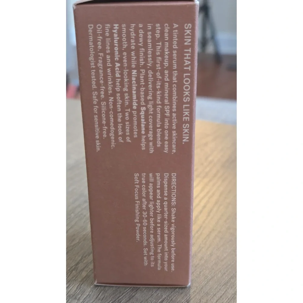 ILIA Super Serum Skin Tint SPF 40 ST16 Pavones 1oz 30ml Niacinamide Squalane NEW